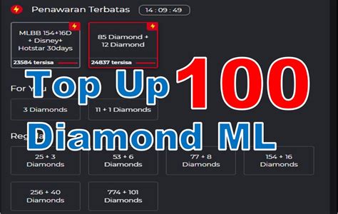 100 diamond ml hadirkan otomatis sambil nonton iklan intuitif topup — khawatir kehabisan pula nikmati streaming DANA otomatis terisi image 2