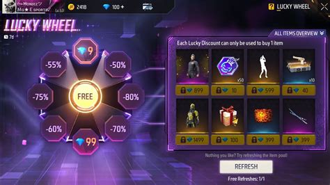 lucky wheel ff terbaru promosi jaringan luas terbatas image 1