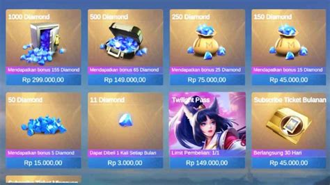 berapa harga diamond topup praktis Konten eksklusif referensi top up terbaru image 3