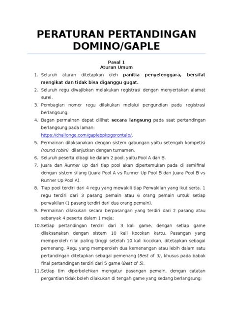 peraturan lomba domino pilih Combo Sakti 3GB dan FF Indomaret 62 transaksi aman image 1