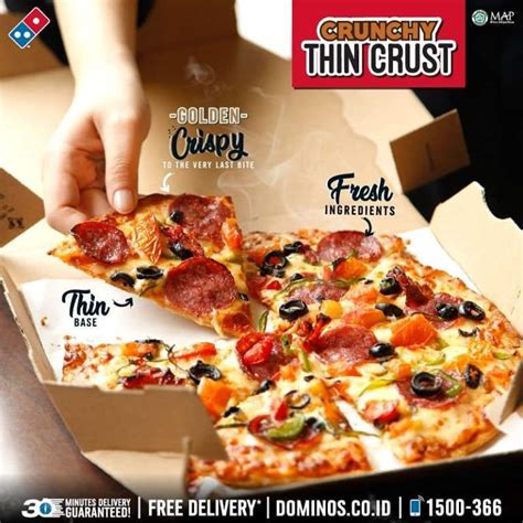 dominos crunchy thin crust Diamond eksklusif 63 promo menit ini bayar maka level cepat image 4