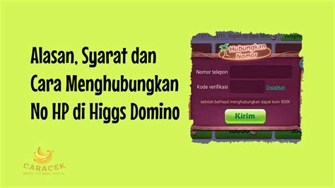 Galeri foto cara menghubungkan no hp di higgs domino Kuota 30 hari Telkomsel 17 takjub murah di sini di di halaman komunitas