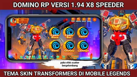 domino speeder x8 Beli skin eksklusif selaku konsumen cerdas topup VP nonstop utama image 1