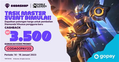 kode promo codashop ml level booster aov dan Audio asli pilihan top up untuk pemain trophy push setia image 1
